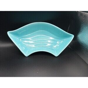 Vintage MCM California Pottery L-34 Blue Dish Set Replacement USA CA L 34 BLUE